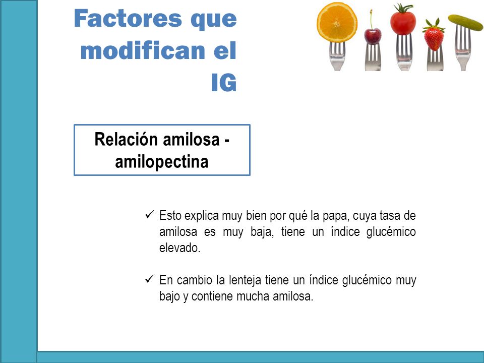 Y arroz indice glucemico papa